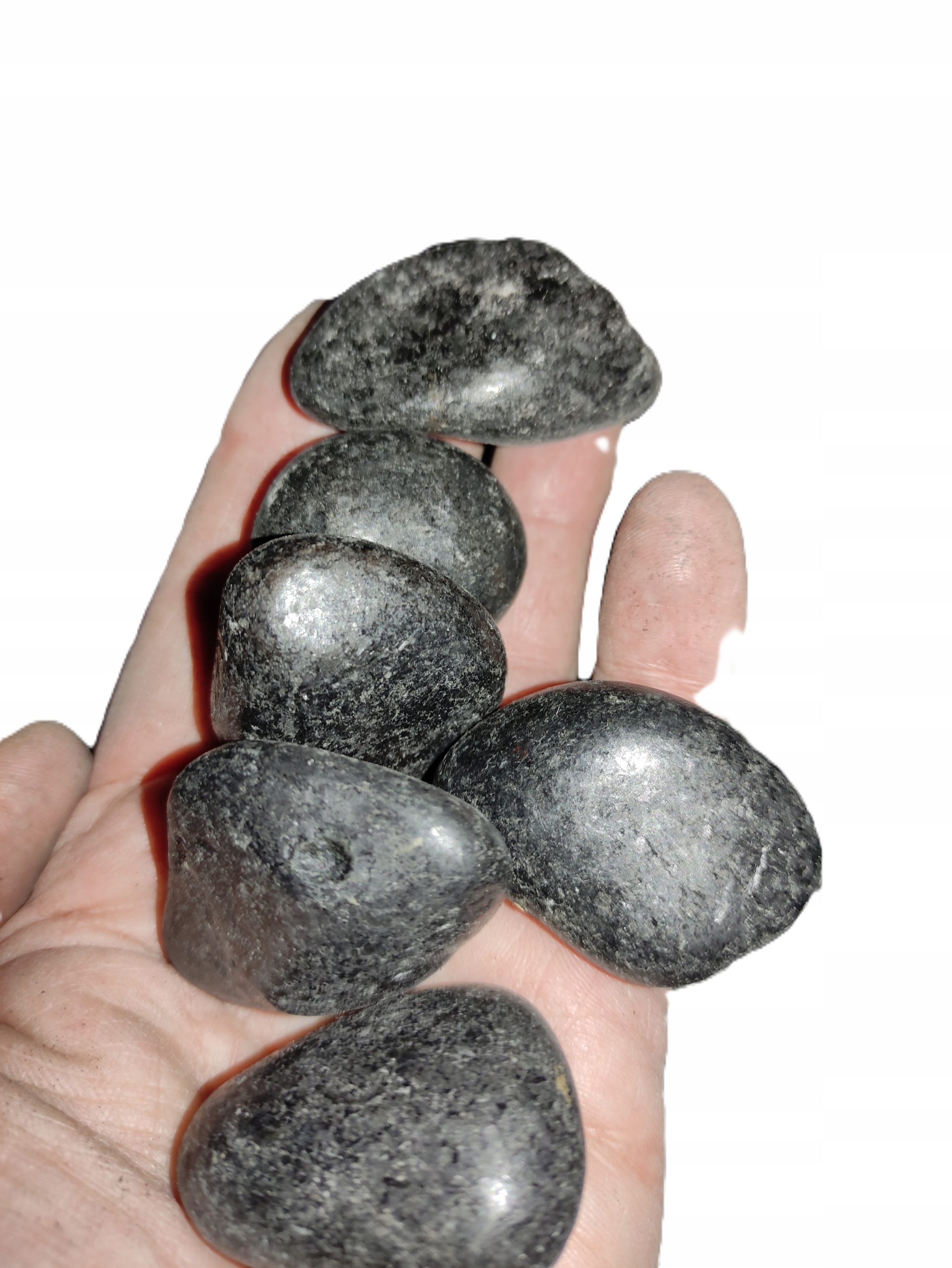 Černý Oblázek Nero Leštěný 3-6 cm černý lesk 25 kg