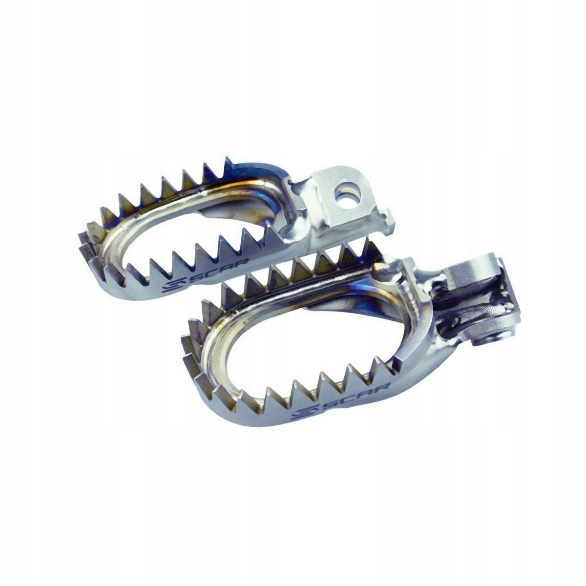 Scar Racing Propagácia Podnožky Titánové Pegy Anti-mud Yamaha Yz 65-250, Yzf