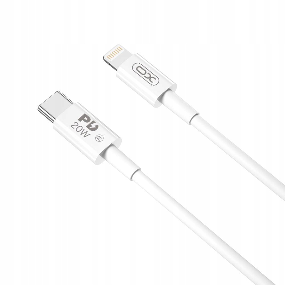 Xo kabel NB-Q189A Pd Usb-c Lightning 1,0m 20W biały