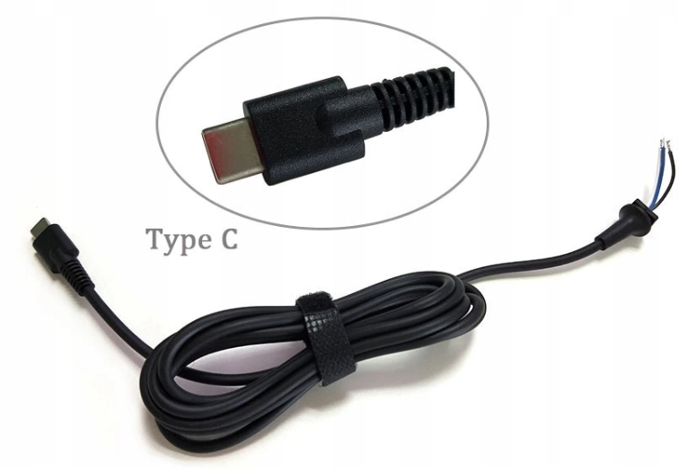 Kabel zasilacza Type C, Lenovo, 170cm