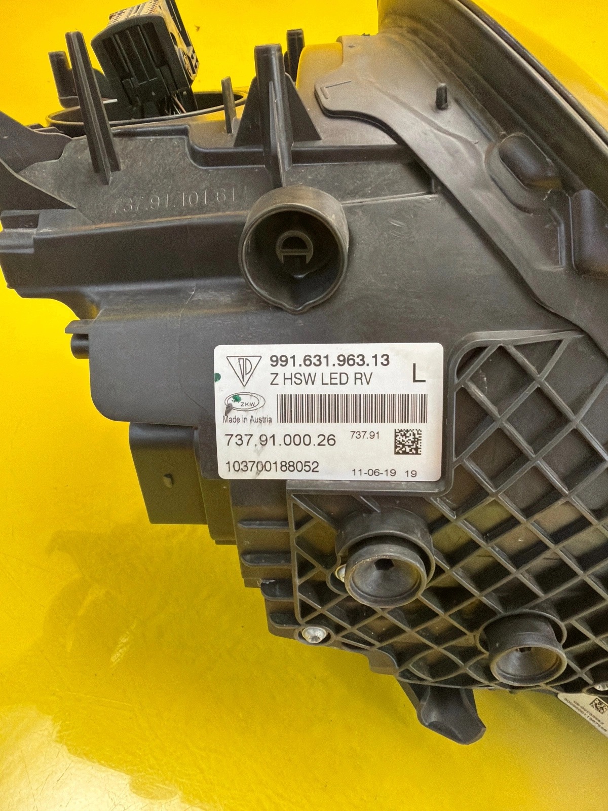 light left front Porsche Carrera 911 991 Full Led 991631963