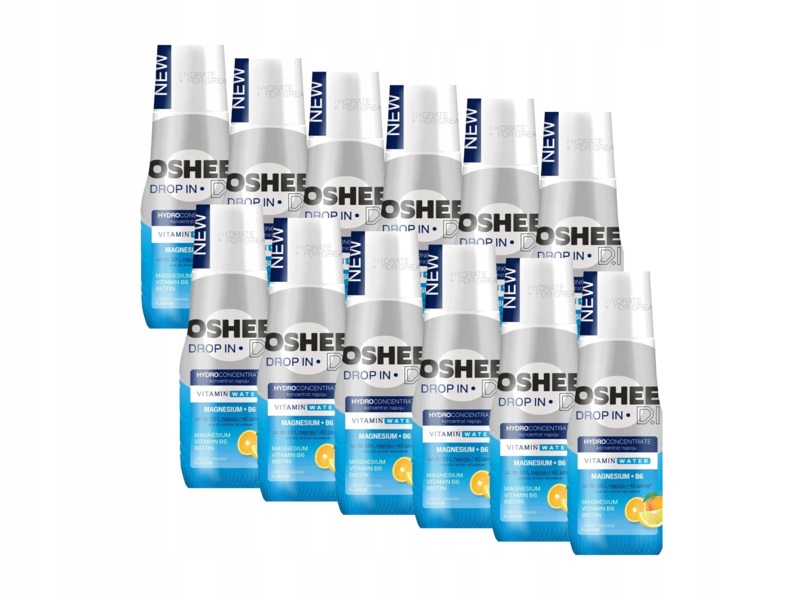 Hydrokoncentrat Oshee Magnez B6 Cytryna i Pomarańcza 500 ml x 12