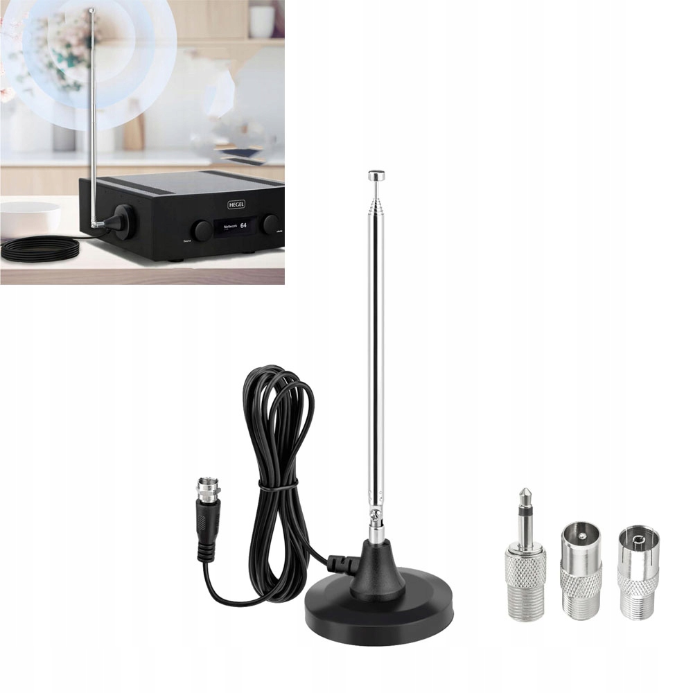 Antena zewnętrzna Zree spsk-MOCNA ANTENA STOJĄCA RADIOWA FM