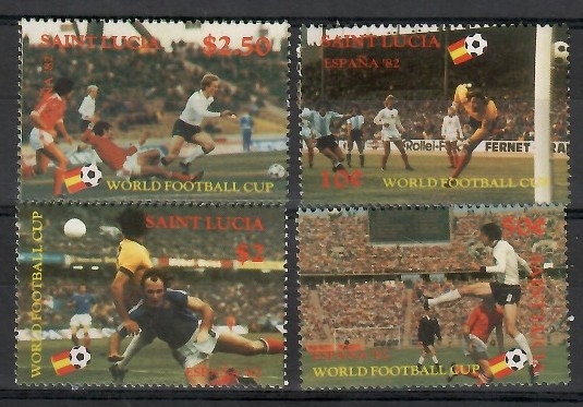 Saint Lucia 1982 Mi 573-576 Czyste **