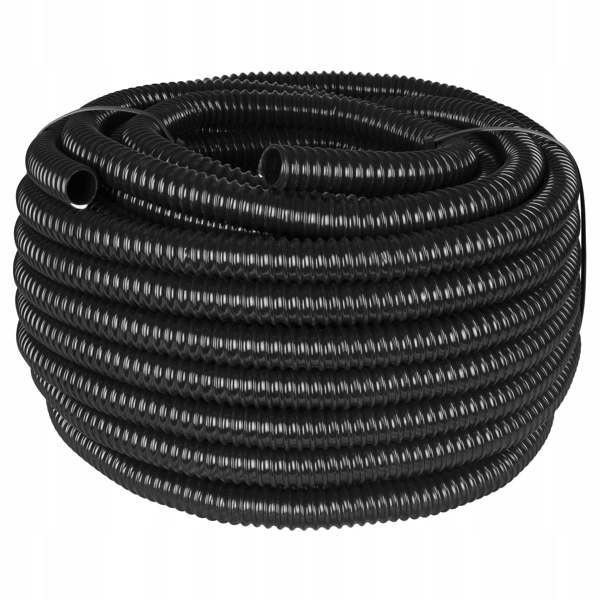 Rura Karbowana Peszel Spirex Gus 8mm Czarna Uv 30m