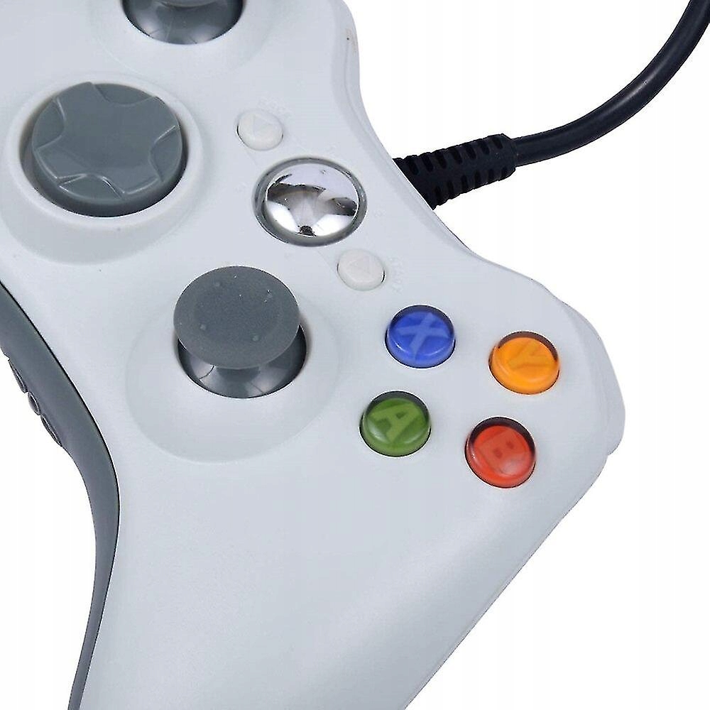 GAMEPAD PAD DO PC XBOX 360 KONSOLI DUAL SHOCK BIAŁY KONTROLER Kod producenta p360w-bc