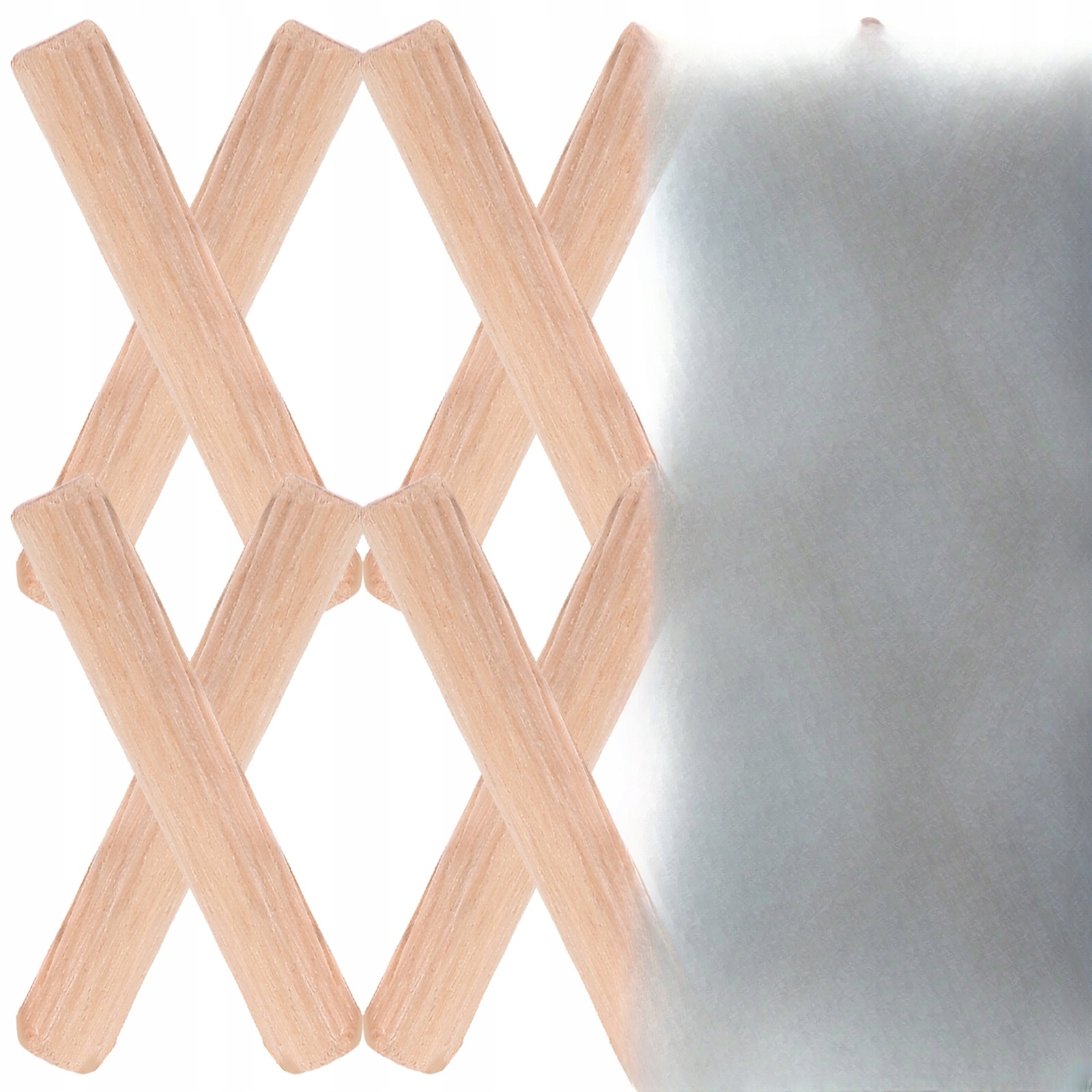 1 TORBA DREWNIANE KOŁKI DREWNIANE KABLOWANE