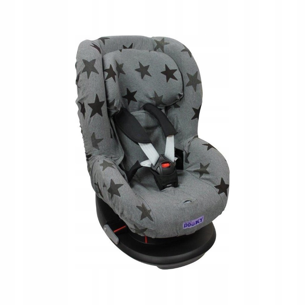 Dooky Seat Cover Group 1 Grey Stars