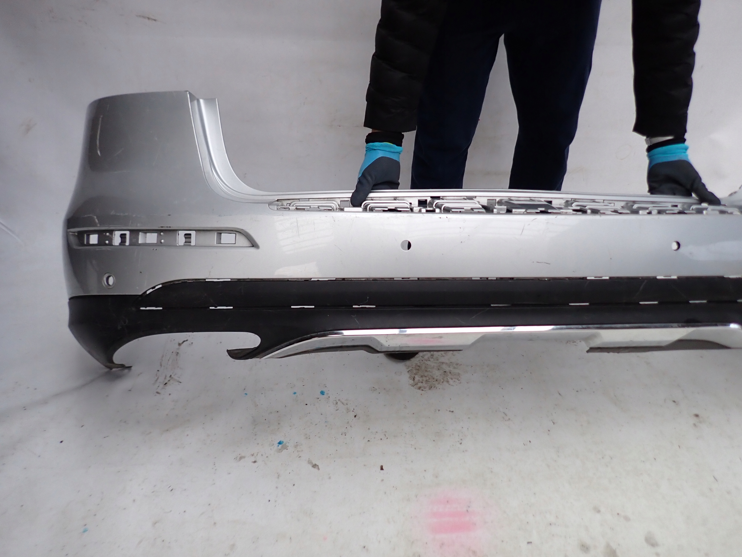 MERCEDES GLE W166 15- bumper rear part rear PDC