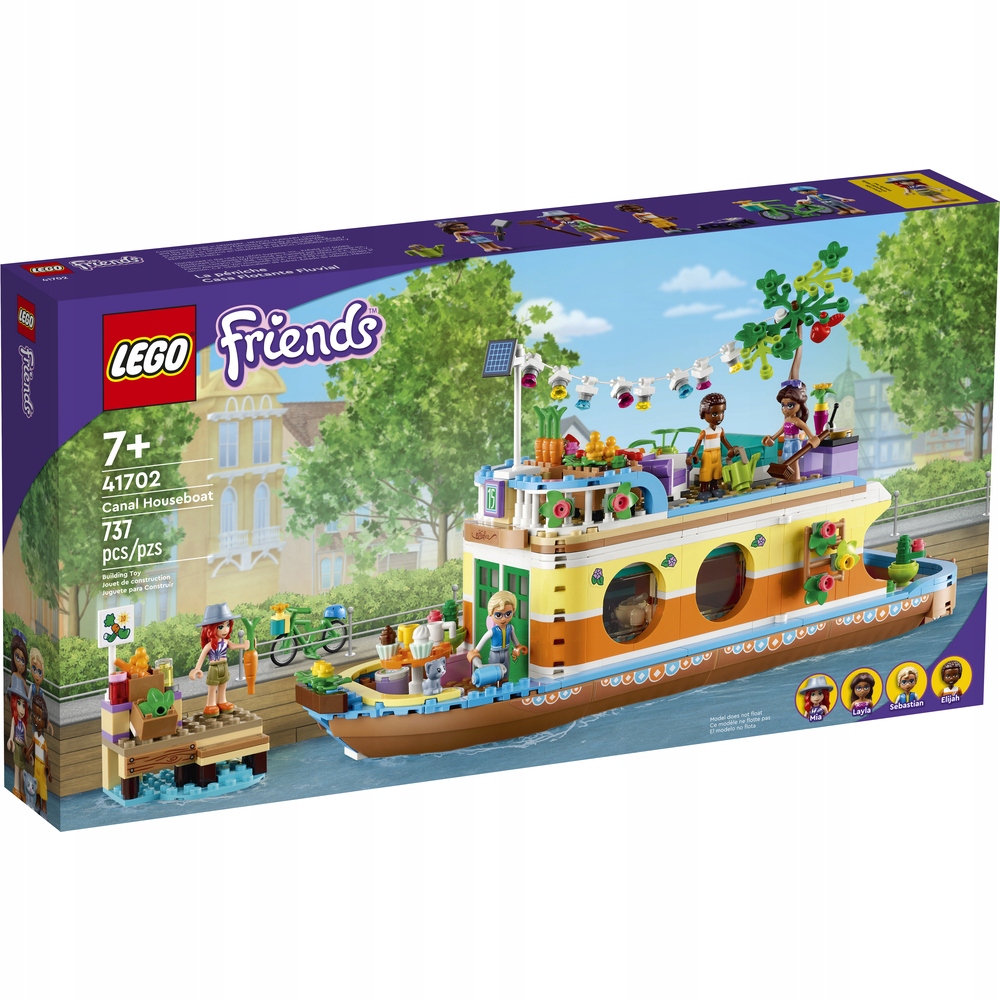

Lego Friends 41702 Łódź mieszkalna na kanale