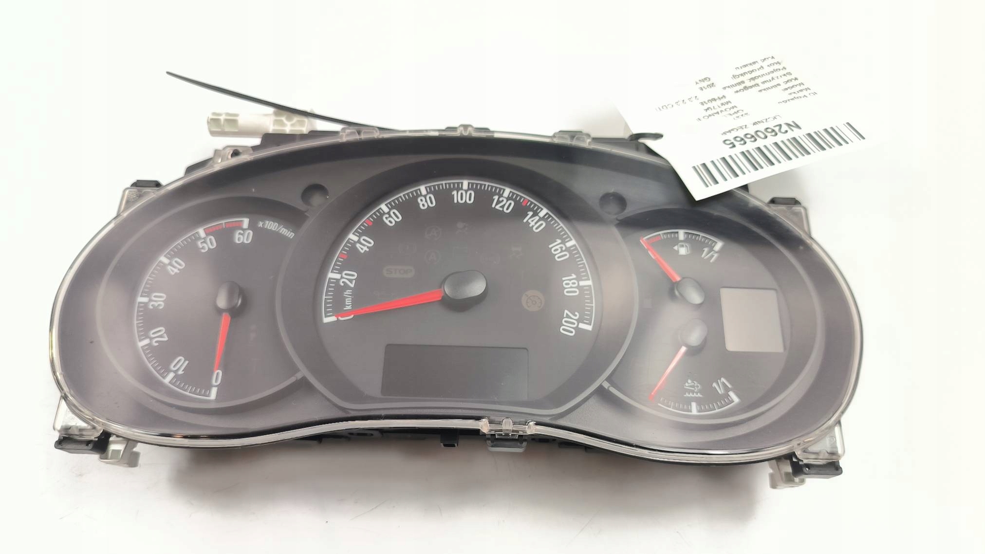 dials clock EU 248101789R OPEL MOVANO II