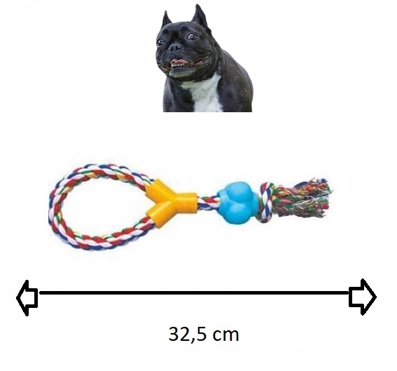 

Szarpak Gryzak dla psa dużego i średniego Zabawka