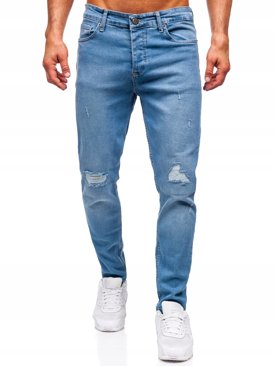 Pánské Džíny Slim Fit Tmavě Modré 6462 DENLEY_32/M