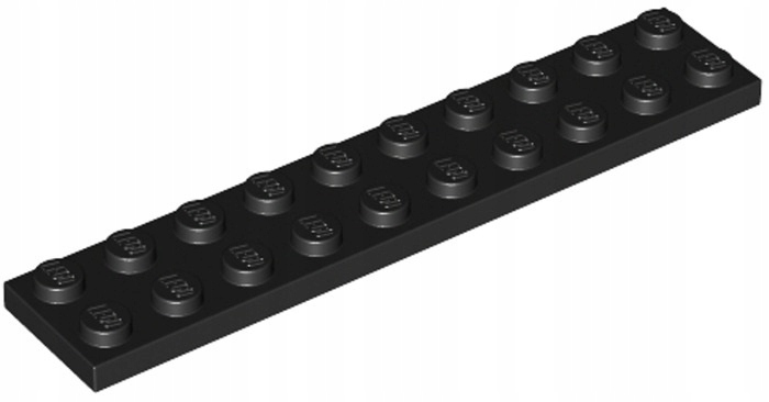

Lego Płytka 2x10 Czarna/Black (3832/383226) 1szt