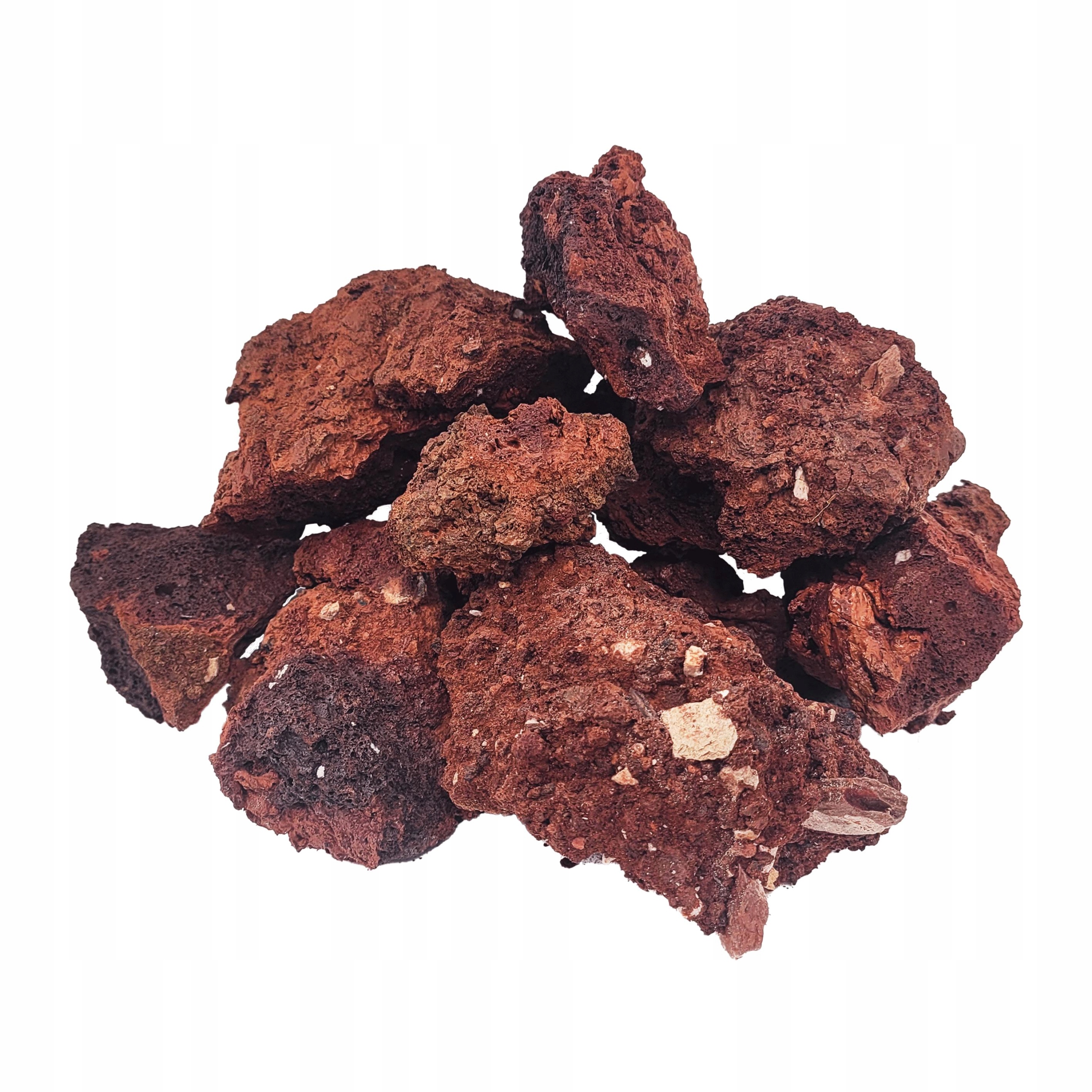 Vulkanická Láva Wild Red Nano Rock 1-10CM 1,5KG Podložka Do Akvária