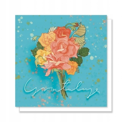 

Kartka okolicznościowa. Gratulacje