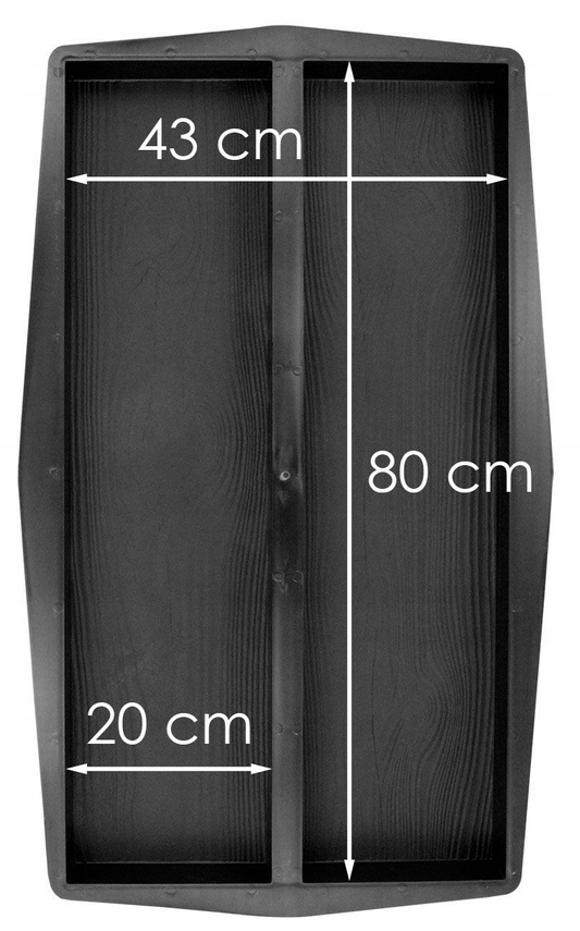 FORMA BETONU PŁYTA CHODNIKOWA BETONOWA DESKA bruk Kod producenta 196