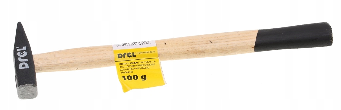 

Młotek Ślusarski Drewniana Rączka 100 g 0.1 kg