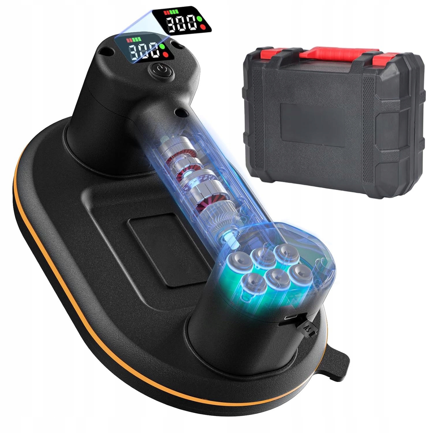 Přísavka na desky Vakuová Elektrický držák na Gres 300 kg 4000 mAh