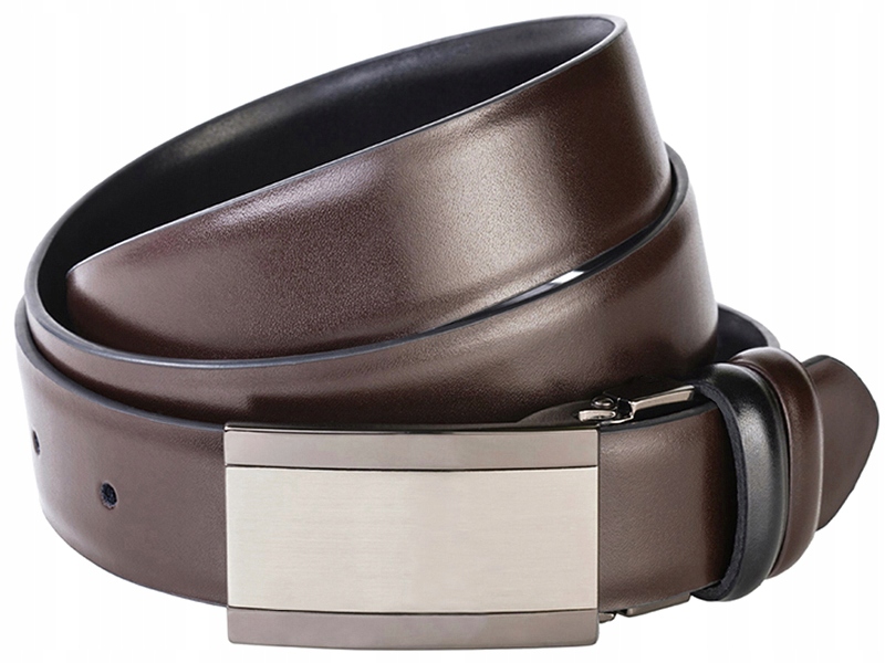 

Skórzany Pasek Męski do Spodni 3XL Klamra PD43 130