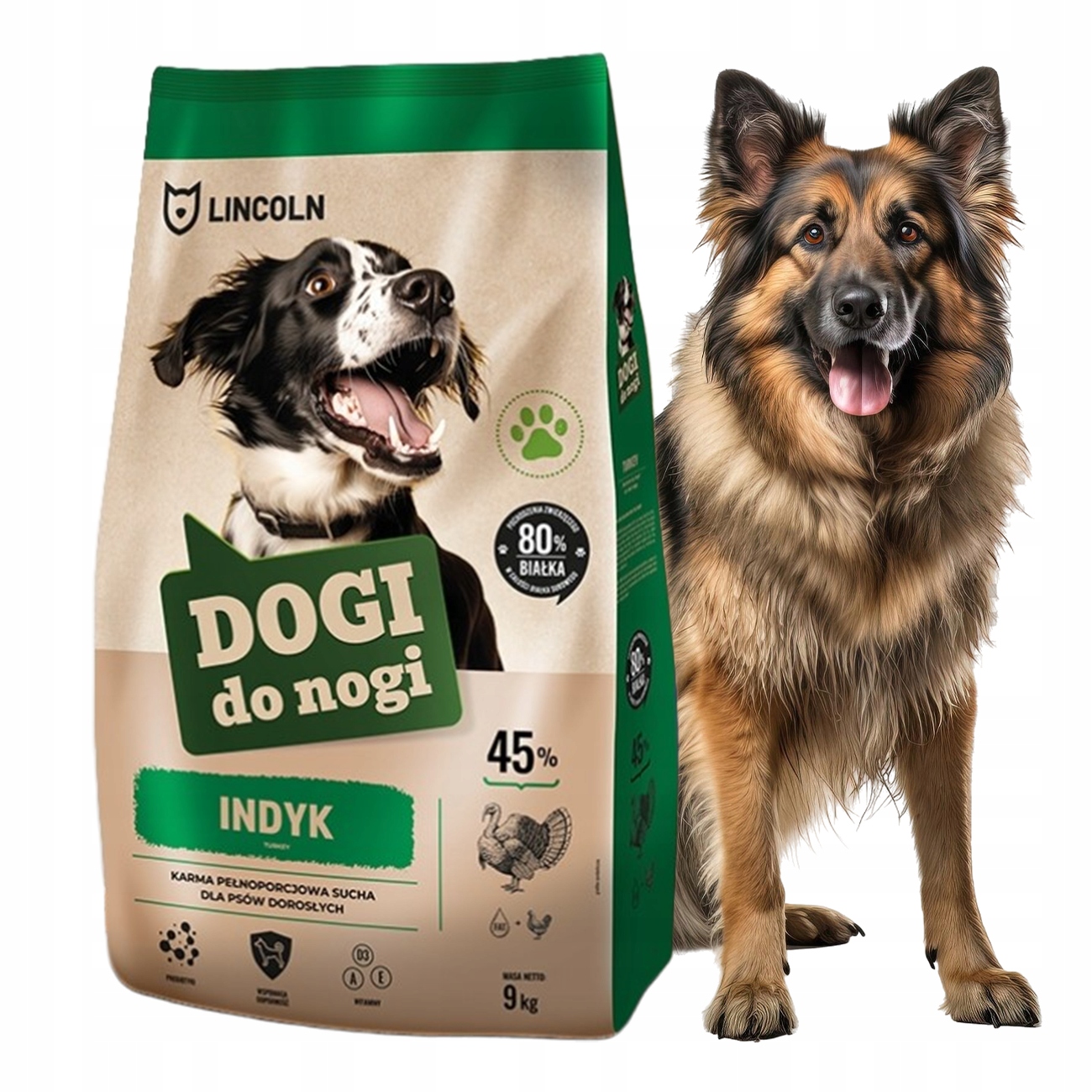 Sucha Karma Dla Psa 9KG Indyk |super Premium Naturalna Monobiałkowa