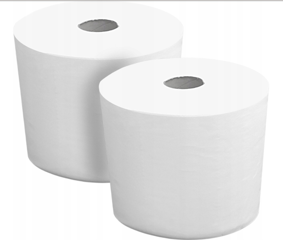 Ręcznik papierowy celulozowy biały 2-warstwowy 100 m 2 szt.
