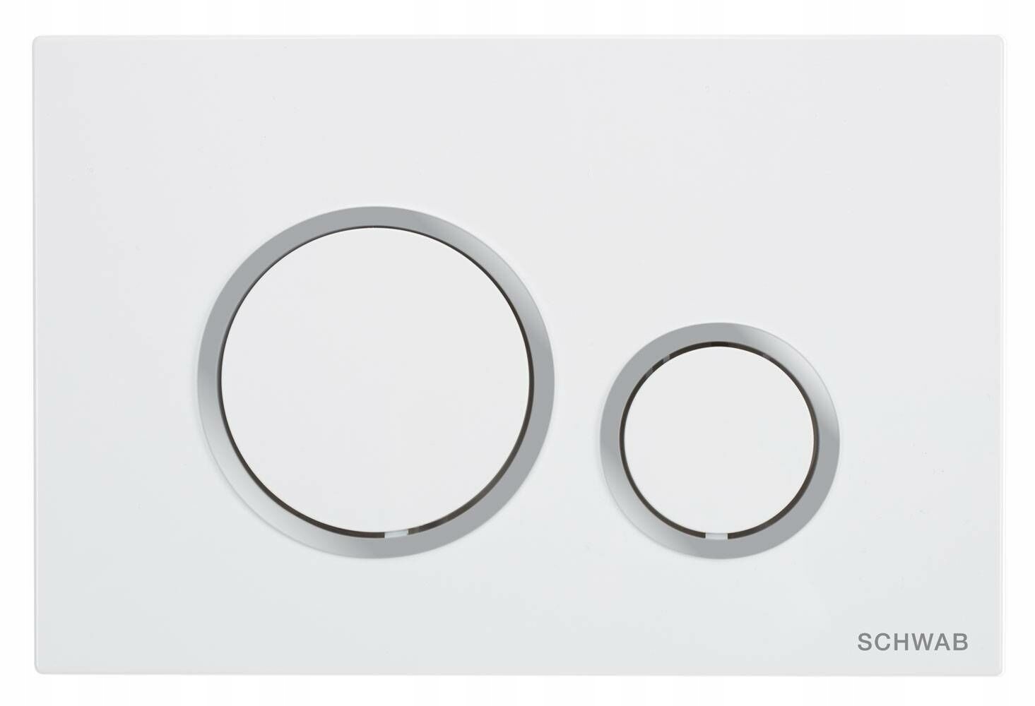 Schwab Splachovací tlačítko Vela Wc bílá chrom P47-0201-0250