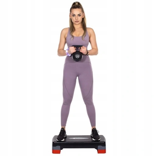 STEP do ćwiczeń fitness AEROBIKU 2 stopnie STEPPER modułowy PODEST powłoka Rodzaj step