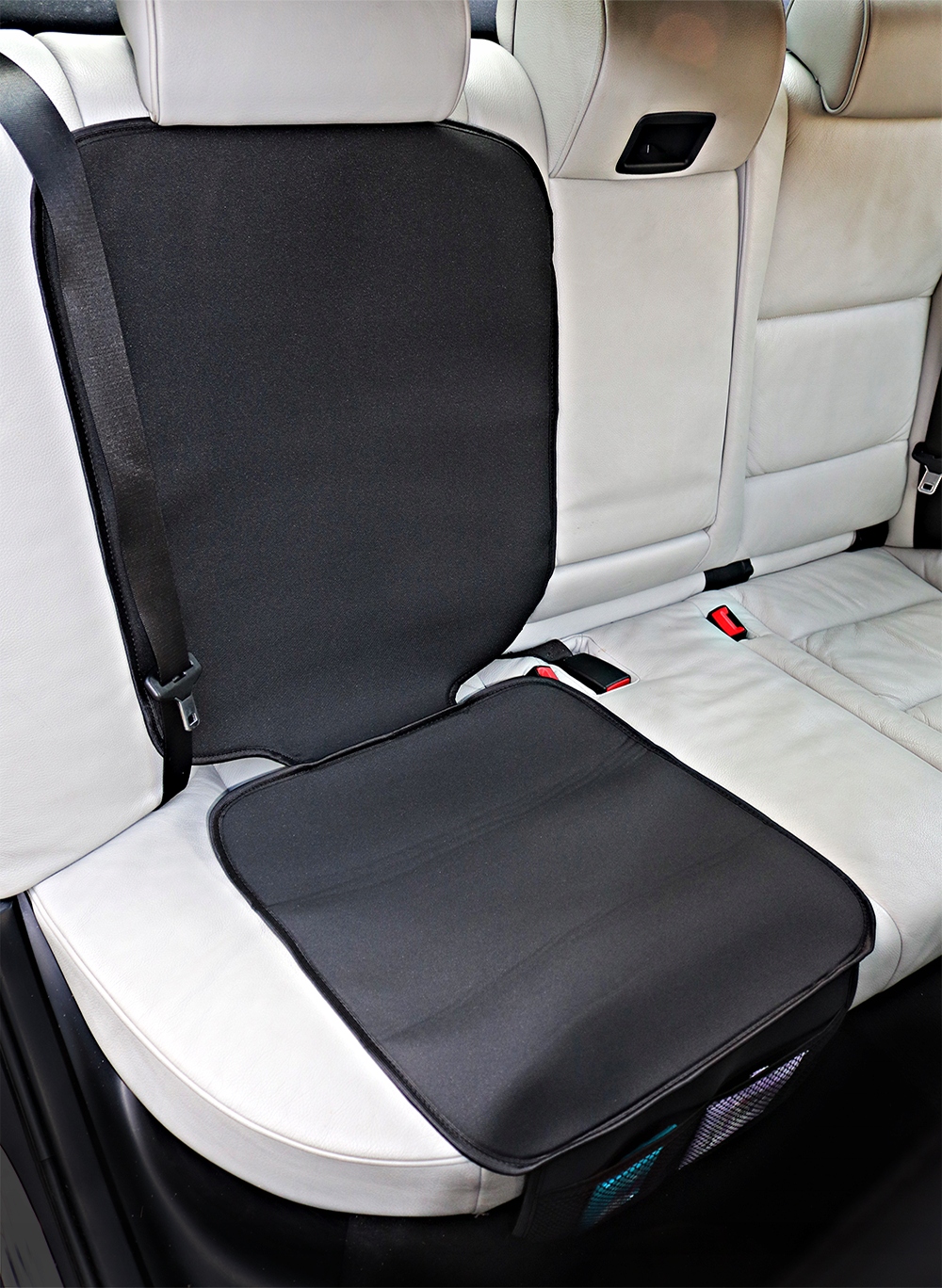 Mata UNIWERSALNA pod fotelik FOTEL samochodowy Kolor czerń