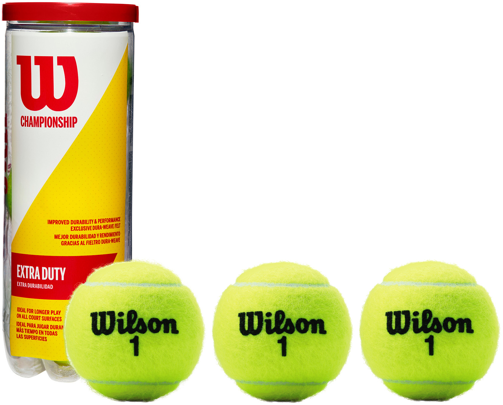 WILSON CHAMPIONSHIP XD PIŁKI DO TENISA 3szt