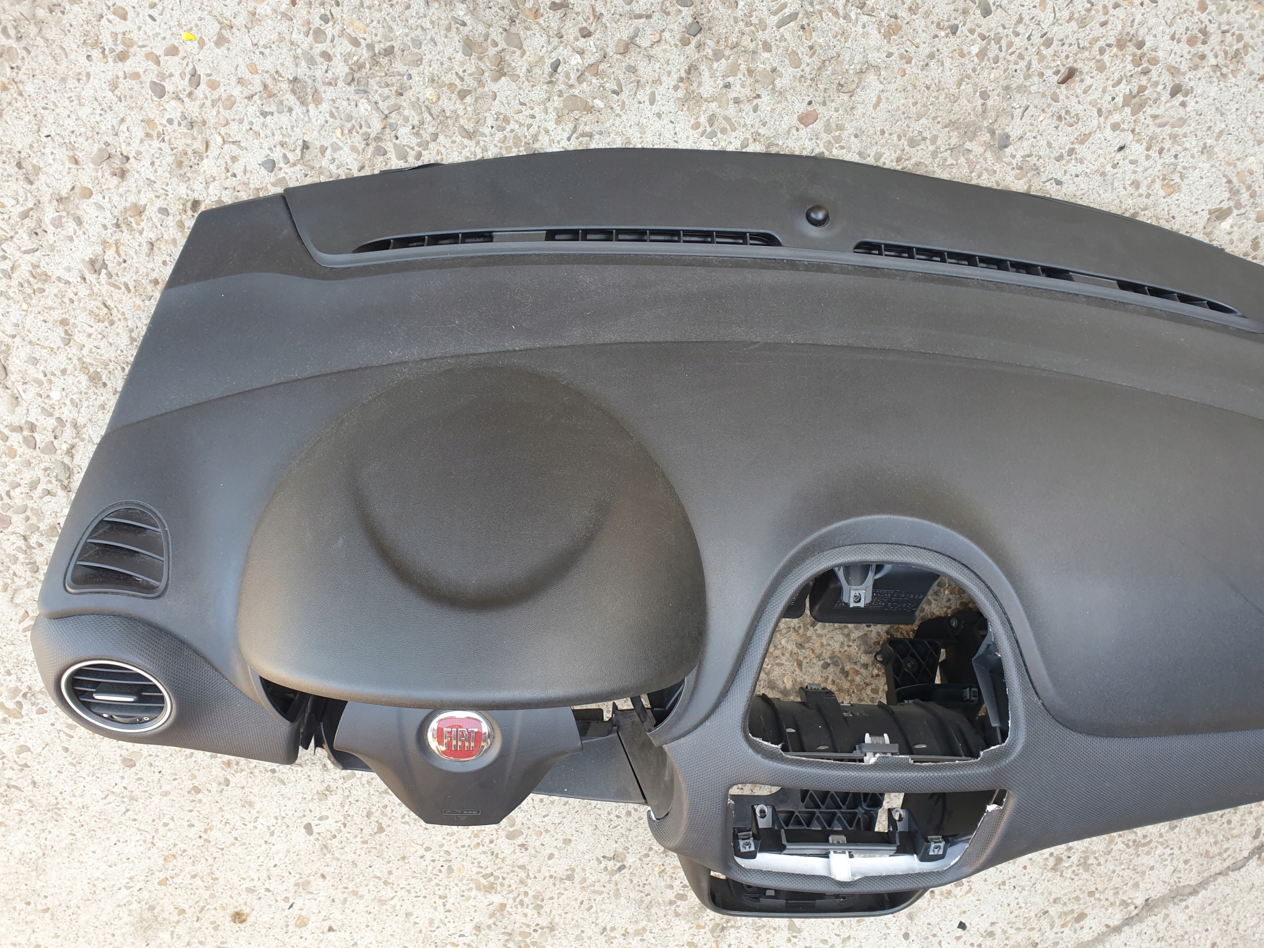 dashboard instrument panel airbags FIAT PUNTO EVO 2013- LIFT