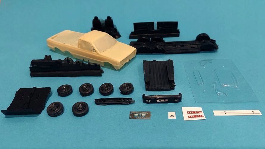 Polonez pickup prototyp plný tmel