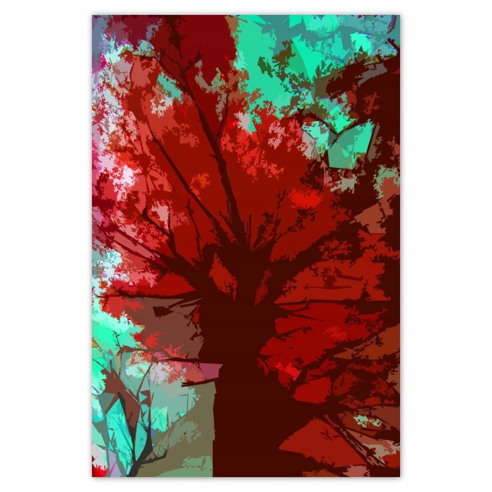 

Plakat 62x93 Jesienna abstrakcja