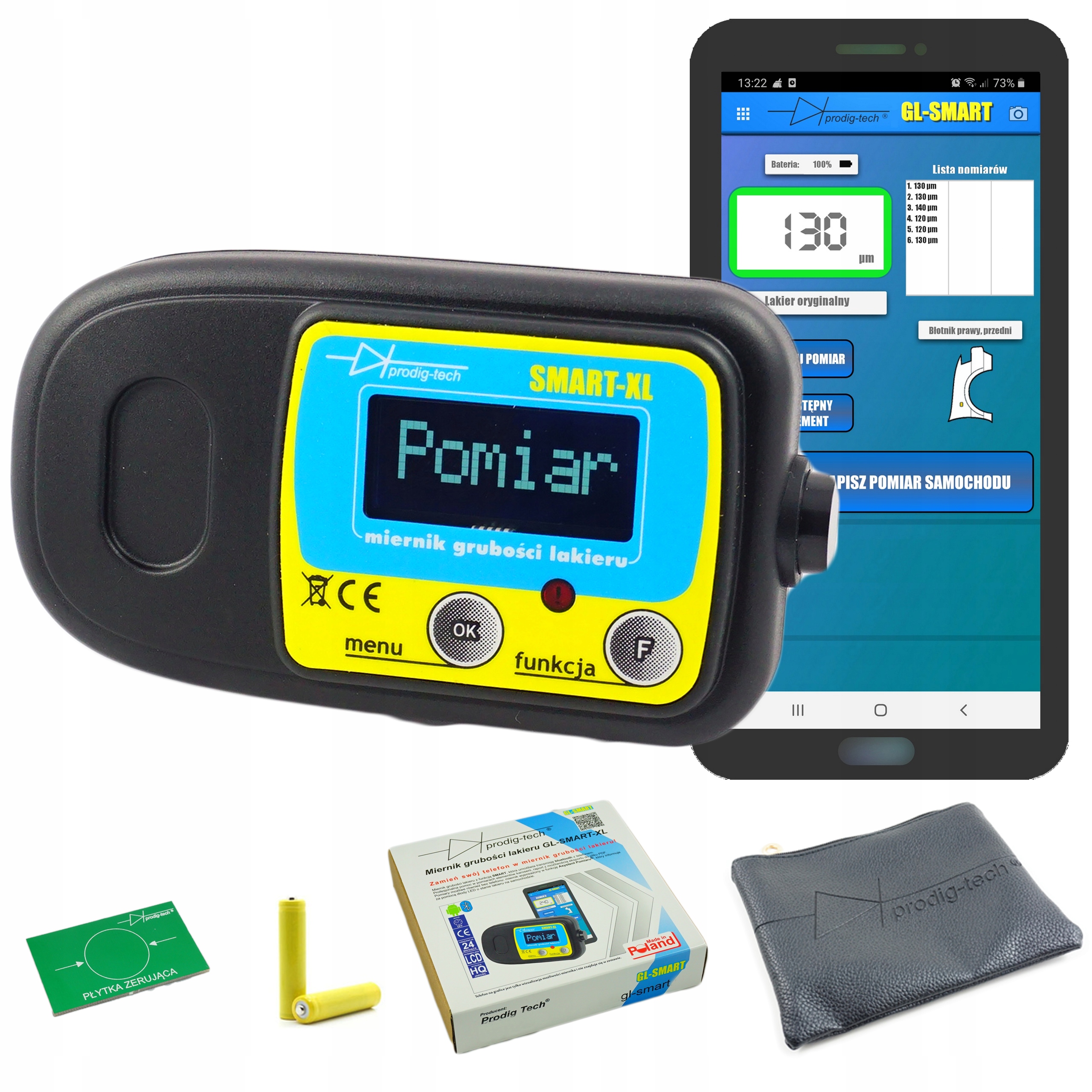 

Miernik Grubości Lakieru Tester Gl-smart-xl