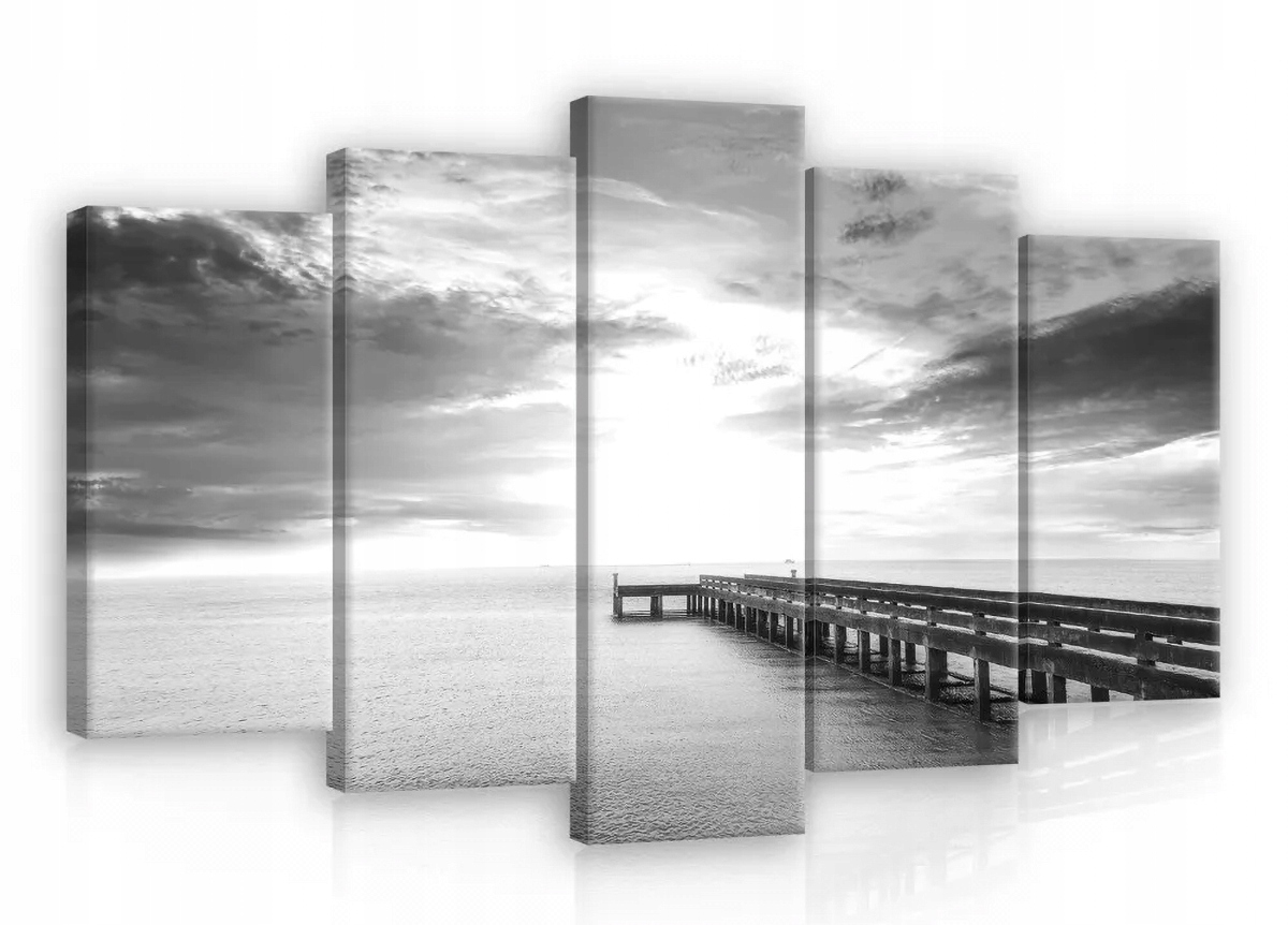 Obraz Na Plátně Canvas 100x60 Moře Most Molo