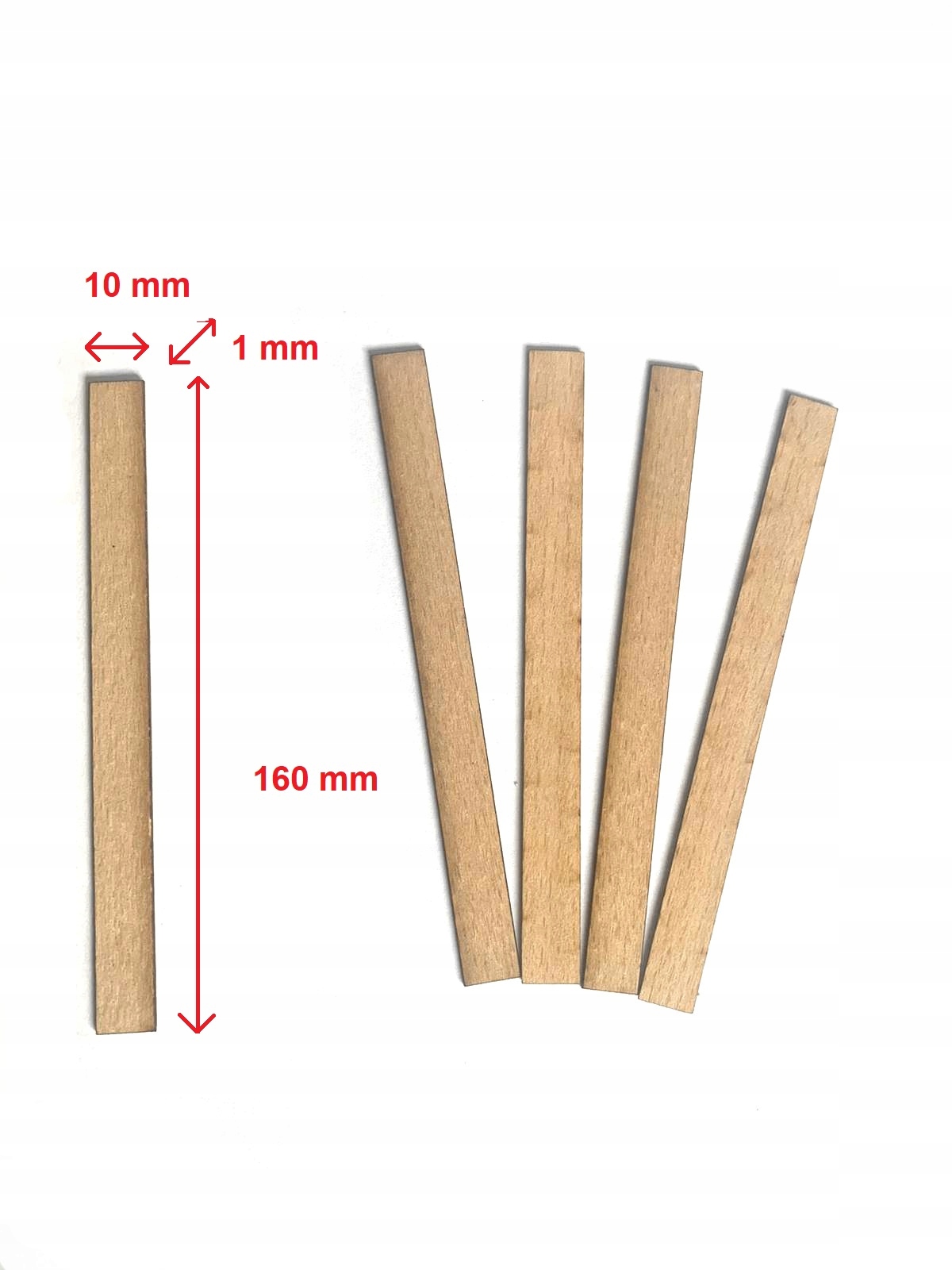 

Knoty drewniane Knot drewniany 160 x 10 x 1 m