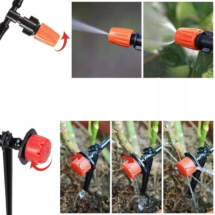 NAWADNIANIE OGRODU ZESTAW AUTOMATYCZNE KROPELKOWE 25M POMIDORÓW WARZYW EAN (GTIN) 5906112244057