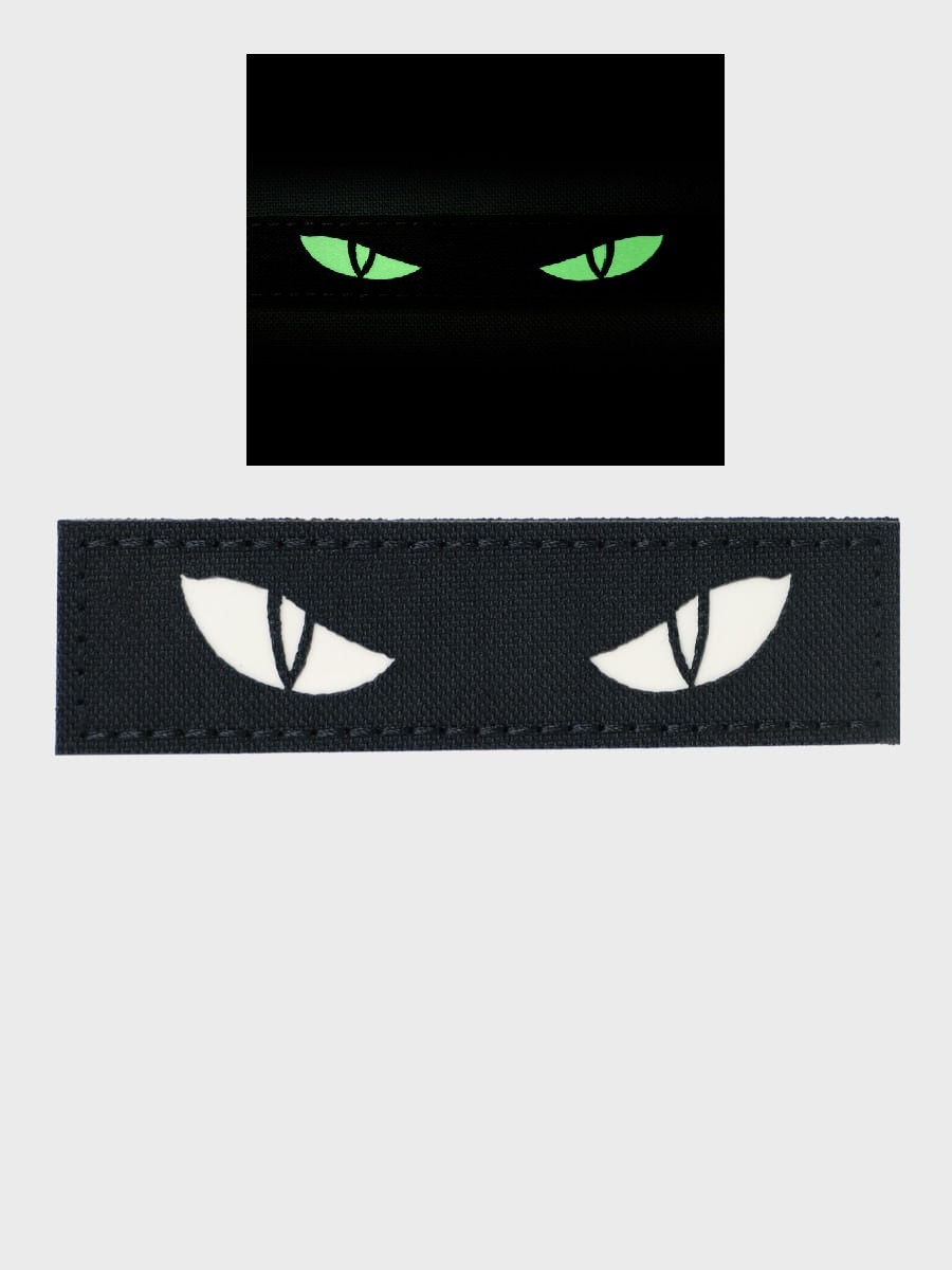 Dominator Naszywka Fluorescencyjna Cat Eyes identyfikacji Kocie oczy