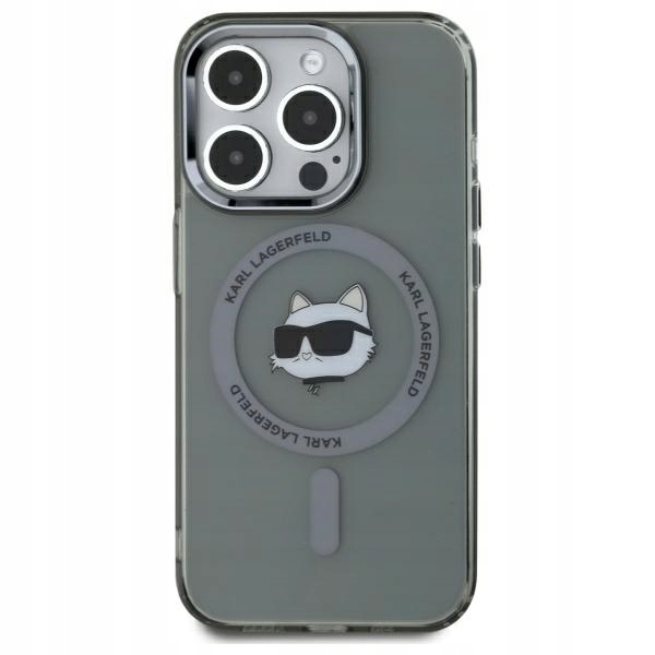 Karl Lagerfeld KLHMP15XHLSCHK iPhone 15 Pro Max 6. 7" czarny/ black IML