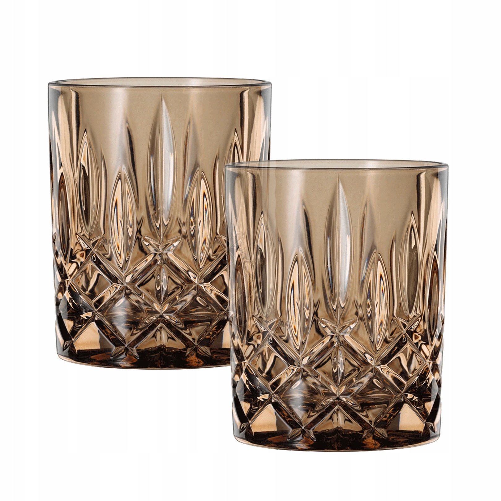 Noblesse Colours – Sada 2 sklenic na whisky Tobacco