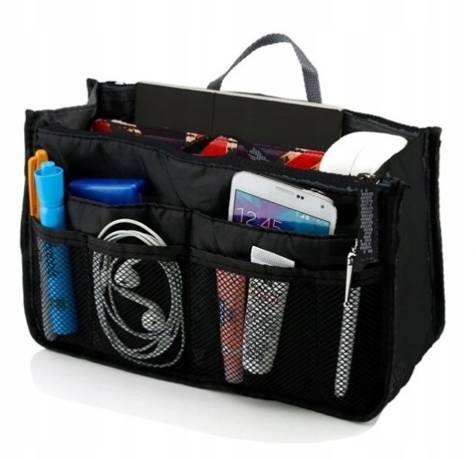 

Organizer Do Torebki Kosmetyczka Torba Czarna