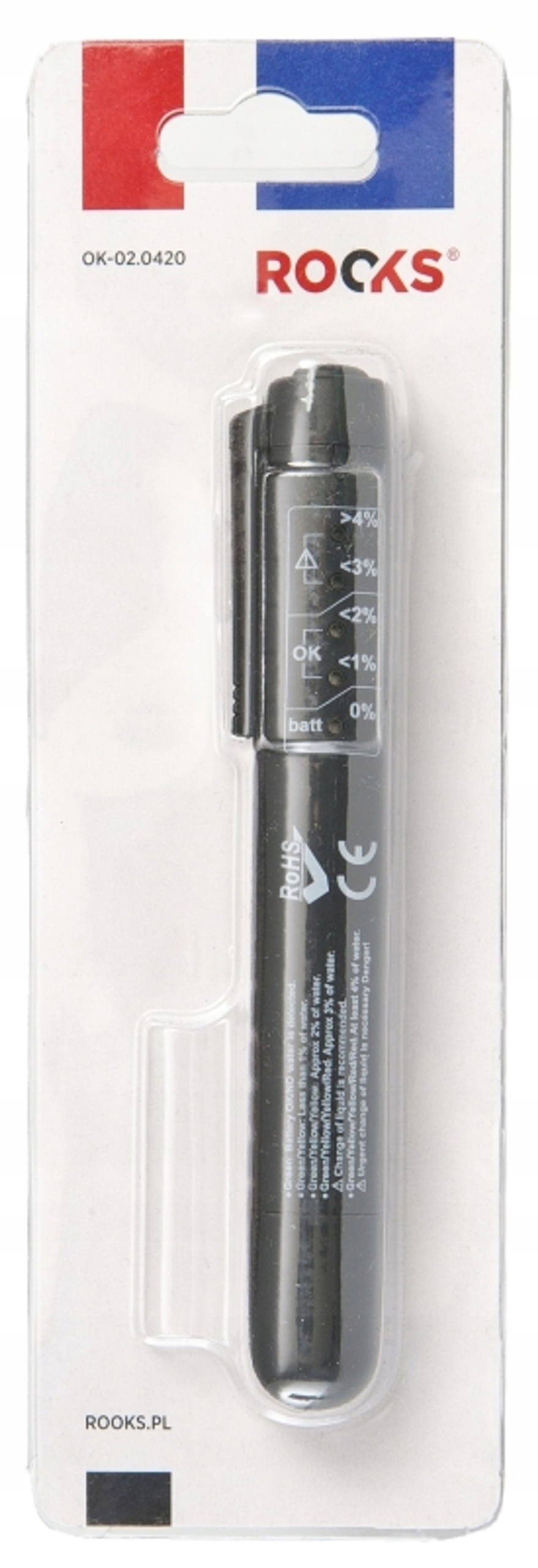 TESTER PŁYNU HAMULCOWEGO ROOKS