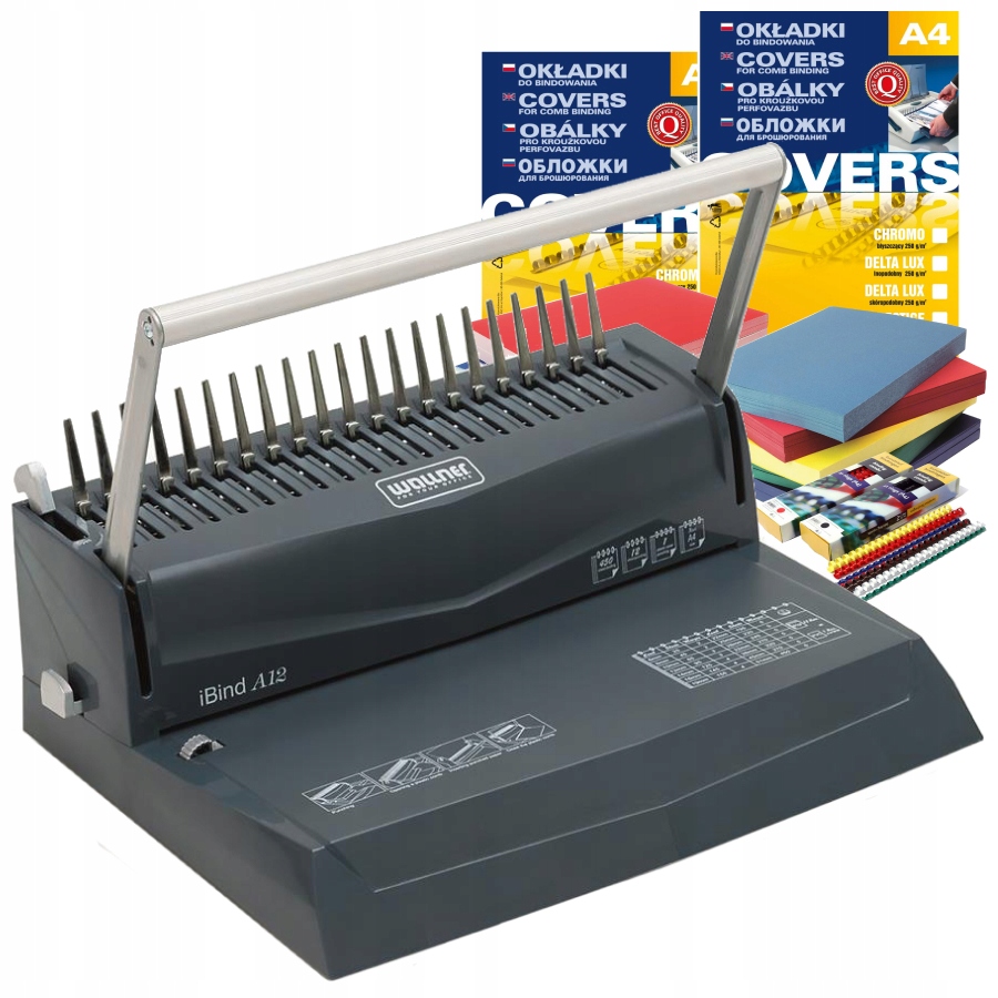 

Bindownica Wallner iBind A12 Zestaw 100 Opraw