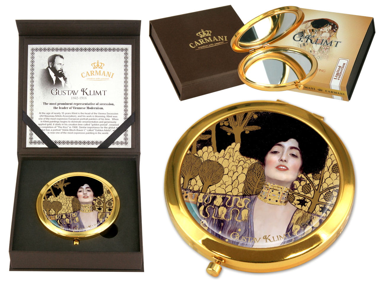 

Lustereczko Judith and Holopherne Klimt (box l