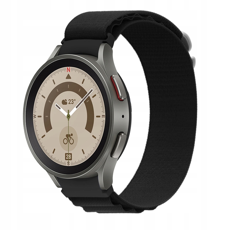 

Miękki Pasek Nylonowy Galaxy Watch 4 40mm 44mm