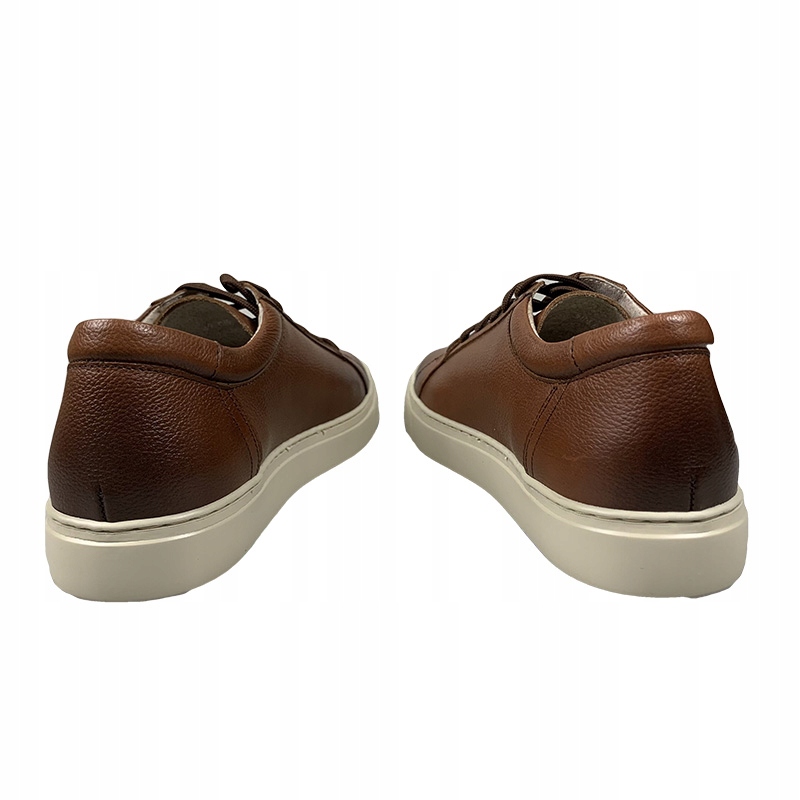 Półbuty Ryłko IDVC10 buty męskie skórzane R.41 Kolor brązowy