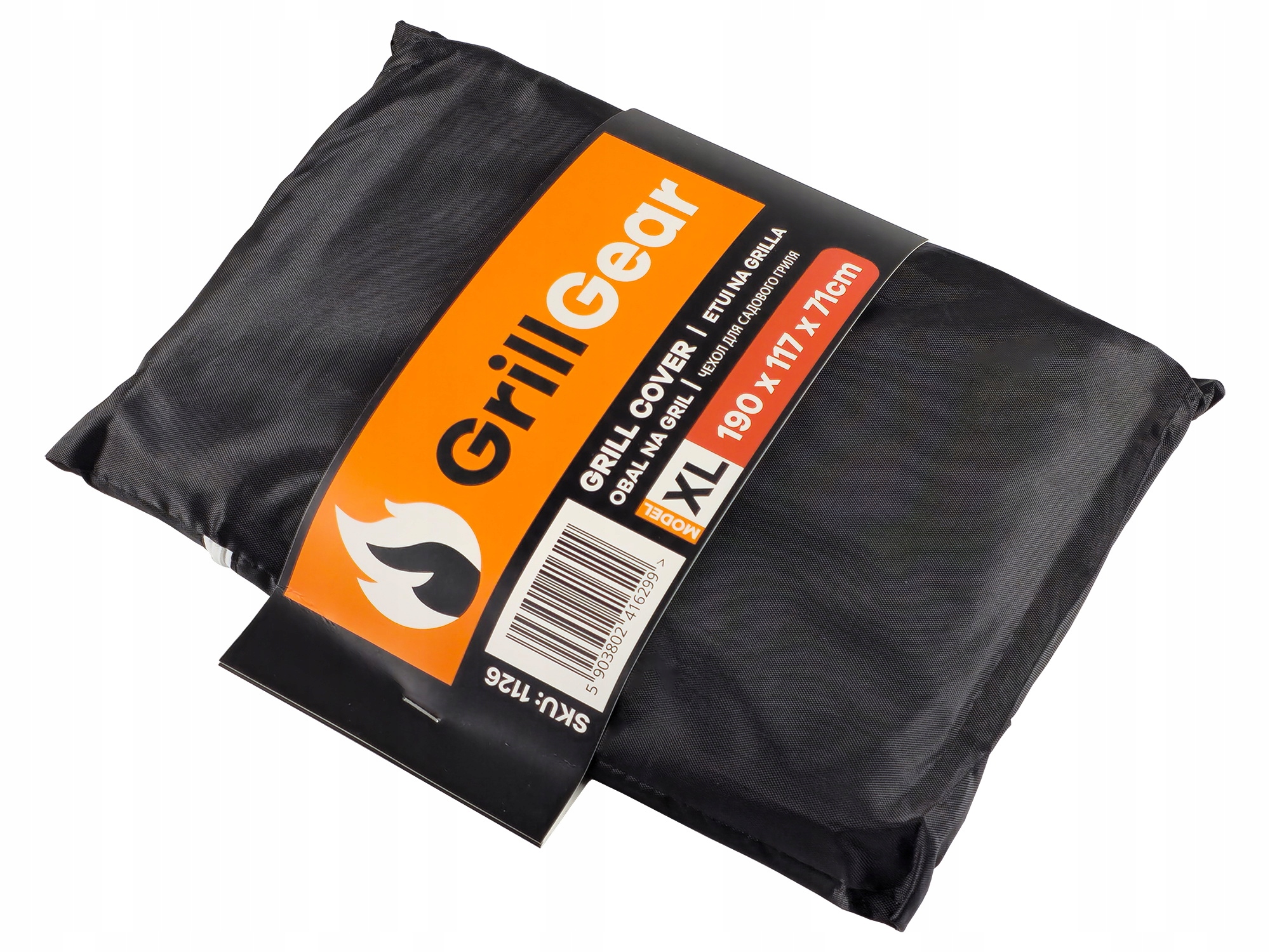 POKROWIEC OSŁONA NA GRILLA WODOODPORNY 190x71x117 Wysokość produktu 117 cm