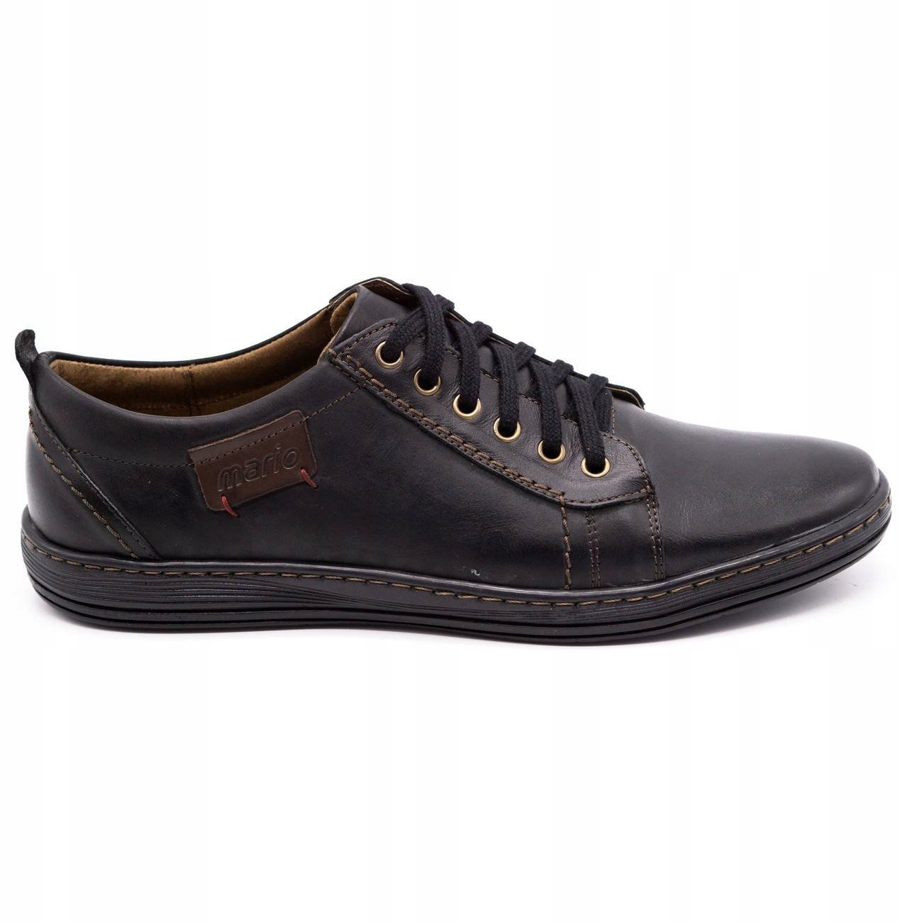 

Buty męskie skórzane 695MP czarne r.39