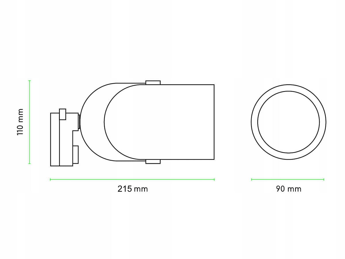 Oświetlenie Szynowe LED 5x Lampa Reflektor E27 Szynoprzewód 2m 3-Fazowy Liczba punktów światła 5