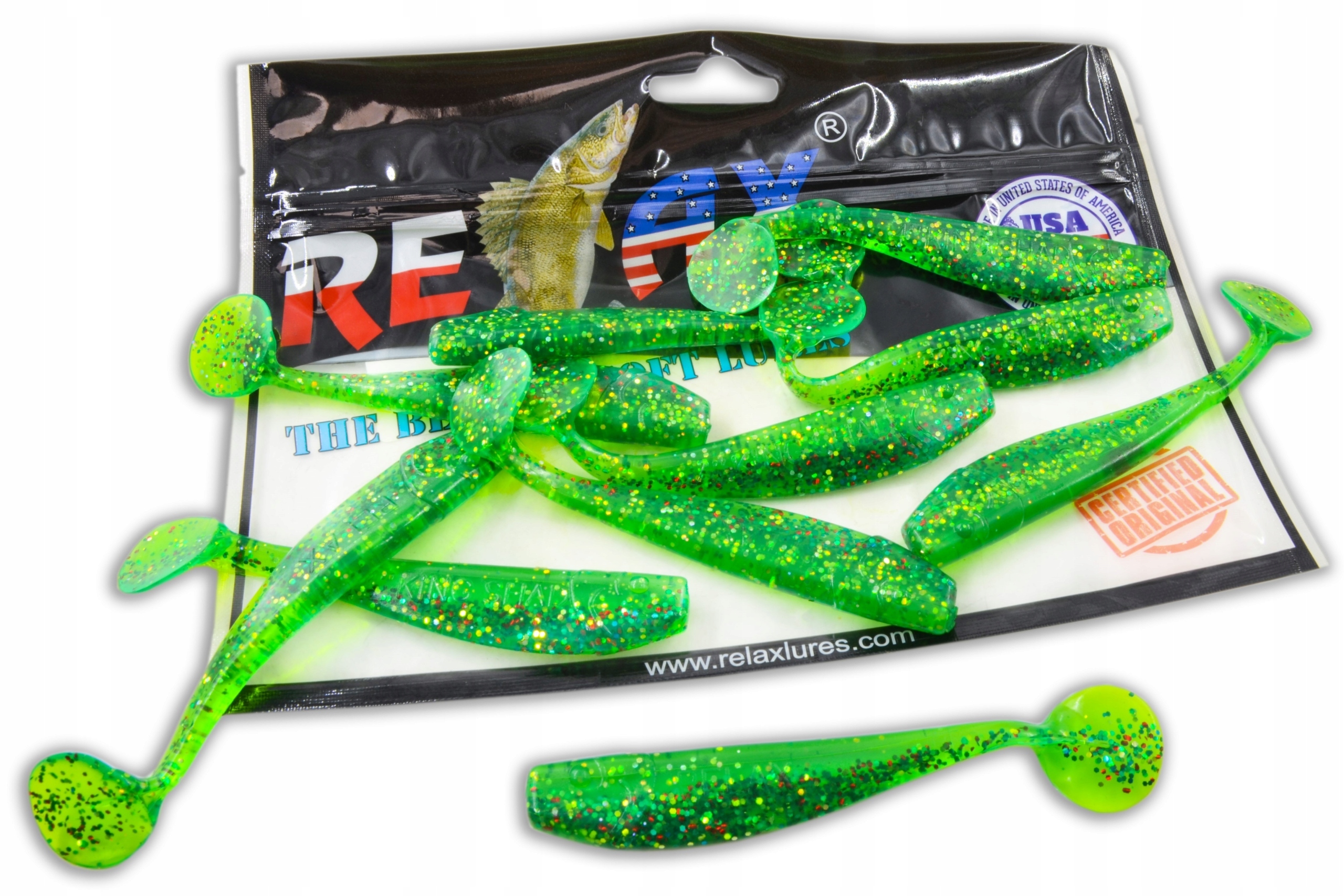 Relax Guma Na Sandacza King Shad 4'' 11,5cm